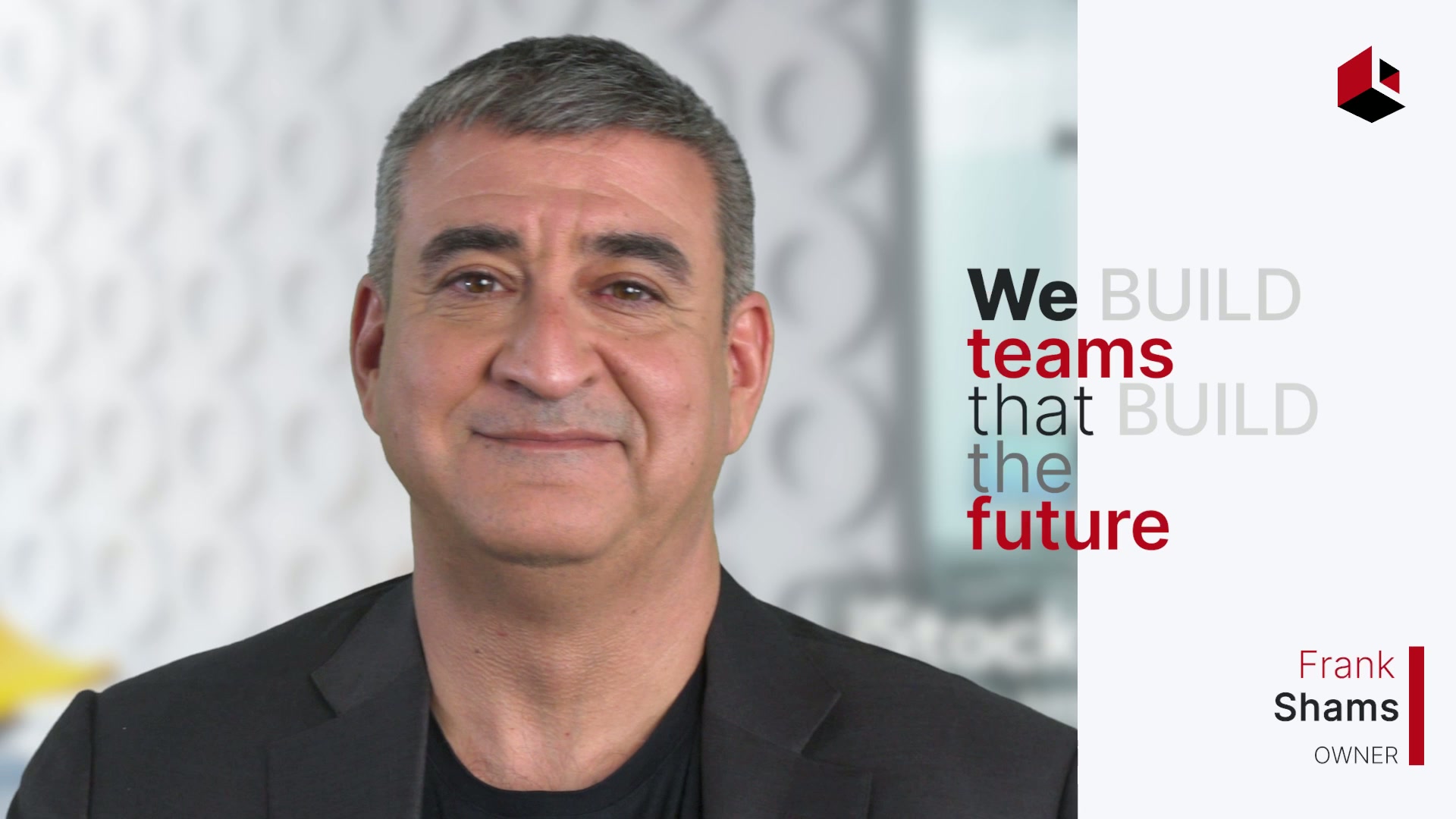 Frank Shams in interview